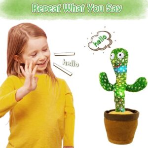 Dancing Cactus Toy:Rechargeable(+Hat & Scarf)